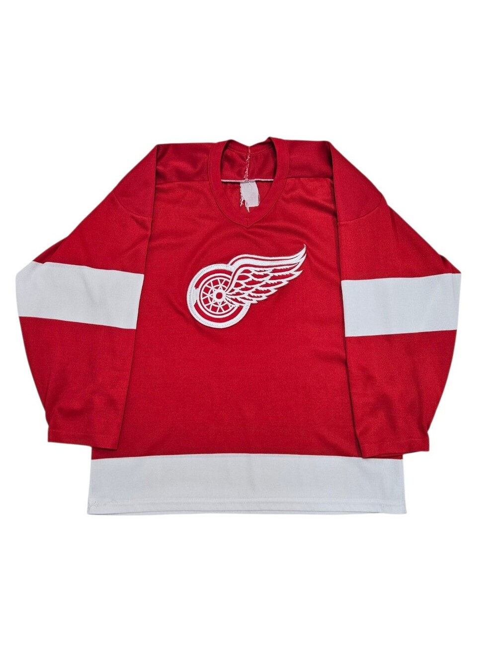 Vintage CCM Detroit Red Wings NHL Hockey Jersey Made in Canada Medium